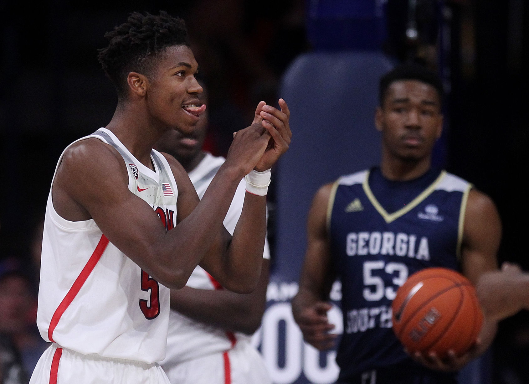 Arizona Wildcats 100, Georgia Southern Eagles 70